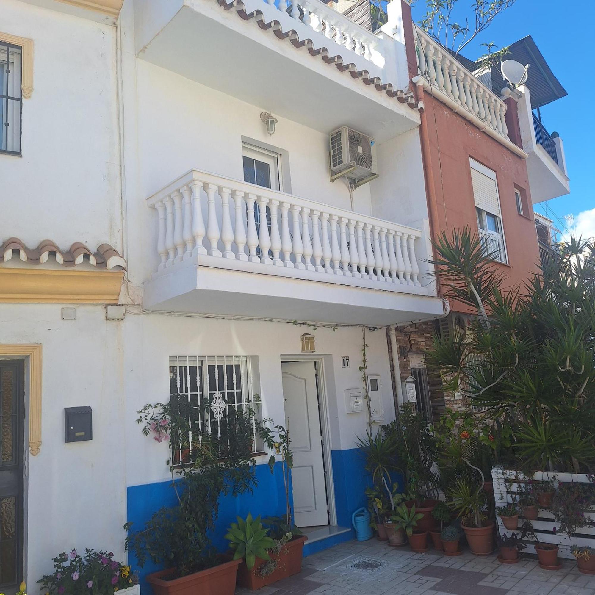 Private Townhouse With Roof Terrace Close To The Beach Málaga Eksteriør billede